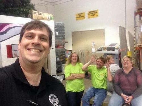 Rusty, Anita, Chester, Shannon and Carrie - CERT Simulation Setup, Columbia County, GA